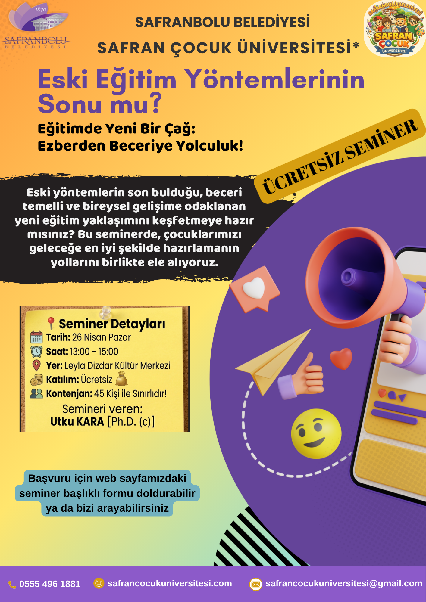 Eski Eğitim Yöntemlerinin Sonu afişi 1